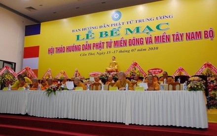 Cần Thơ: Hội thảo Hướng dẫn Phật tử miền Đông và miền Tây Nam Bộ thành công tốt đẹp